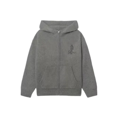 Рамка x Ritz Paris SS24 Кашемир Свитер Мужской Теплый Серый