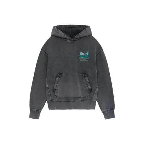 AMIRI Early Spring Collection SS25 Толстовка Мужской Черный