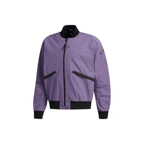 Adidas Tech Фиолетовый/Черный Мужские Куртки