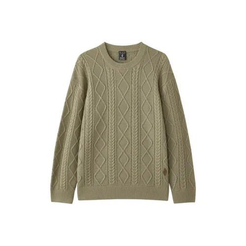 Skechers Свитер Мужской Свинцово-серый Коричневый