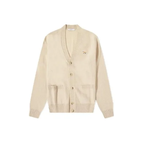 Maison Kitsune Свитер Унисекс Бежевый