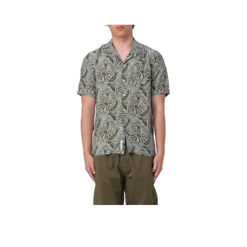 WOOLRICH Зеленые Мужские Рубашки