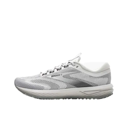 Brooks Revel 7 Low Топ Беговые кроссовки Женские Серый