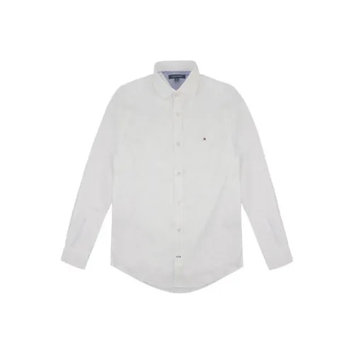 Tommy Hilfiger Кашемир Свитер Мужской Белый