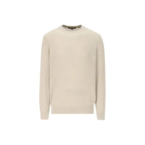 Loro Piana Бежевые Мужские Свитера
