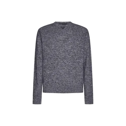 Neil Barrett совместный бренд Темно-серый Мужской Свитера