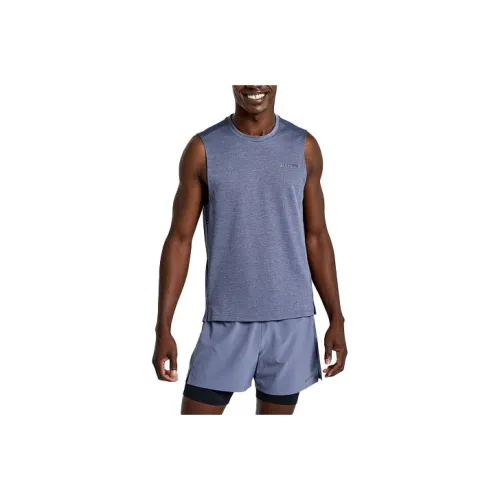 Saucony Фиолетовые Мужские Майки