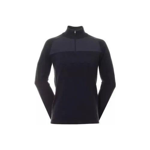 Hugo Boss Темно-Небесно-Синий Мужские Свитера