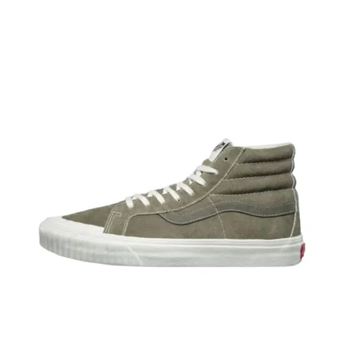 Vans Sk8 Hi Высокие Кроссовки для Скейтбординга Унисекс Зеленые