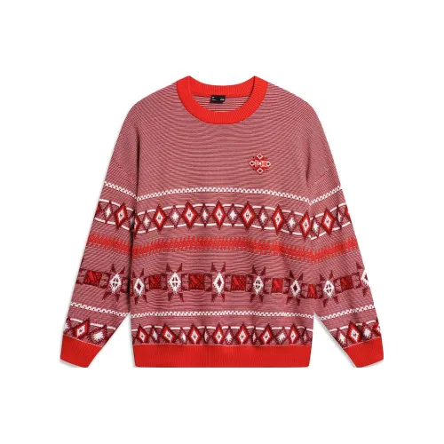 LINING Sports Trend Series Свитер Мужской Вермиллион