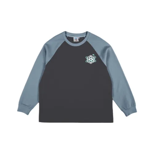 Snowday Толстовка Унисекс Темно-синий с Серо-голубым