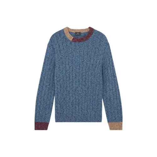 Paul Smith Серый Синий Мужские Свитера