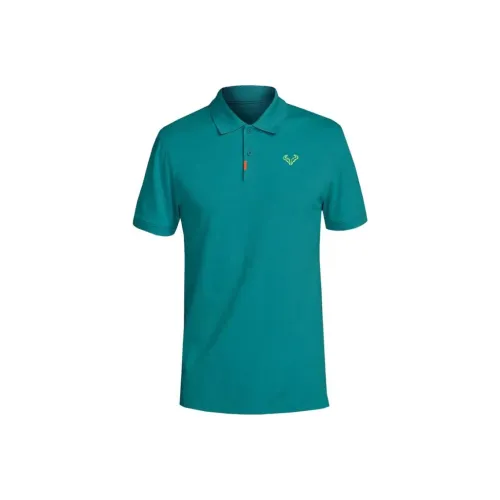 nike RAFA Поло Мужское Павлиний Зеленый