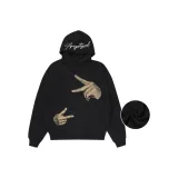 Черный с флисовой подкладкой