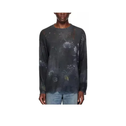 R13 Серый Мужской Свитеры