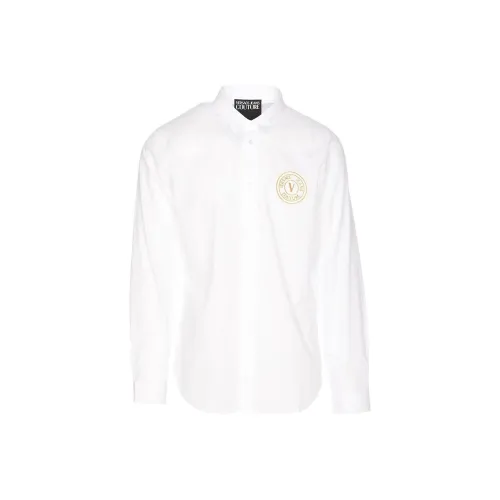 VERSACE JEANS COUTURE Рубашка Мужская Белая
