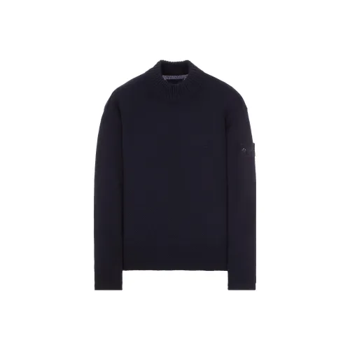 STONE ISLAND Свитер Унисекс Морской Синий