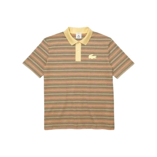 Поло LACOSTE Collaboration Унисекс Коричневый