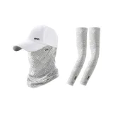 Белый [Шапки и кепки + Маска + Рукава]