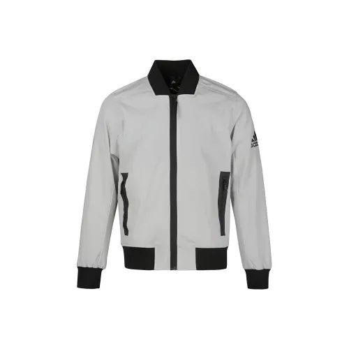 Adidas BOMBER Wv Urban Jacket Men's Gray