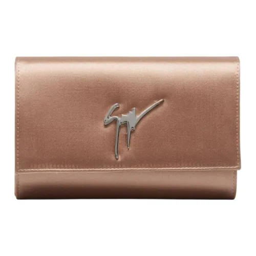 Giuseppe Zanotti GZ Satin Clutch Женский Fuchsia