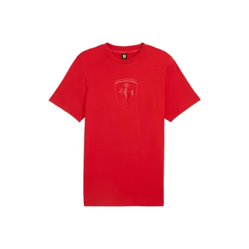 PUMA x FERRARI Scuderia Ferrari T-Shirt Мужской Красный