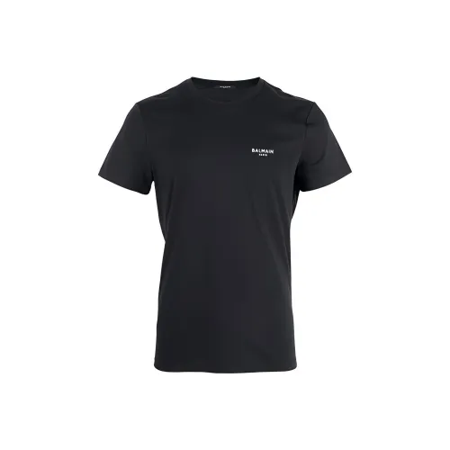 BALMAIN Мужские черные T-рубашки