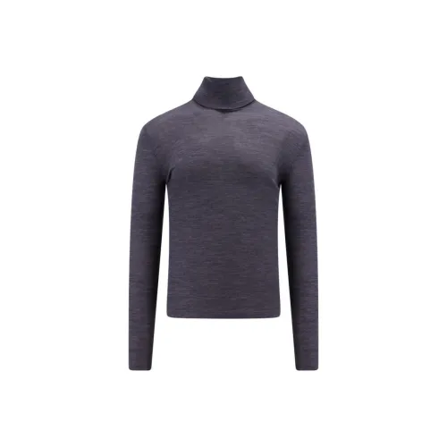 SAINT LAURENT Серые Мужские Свитера