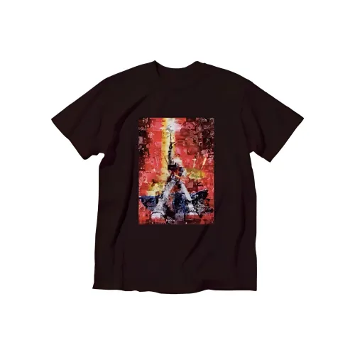 UNIQLO Черная унисекс футболка