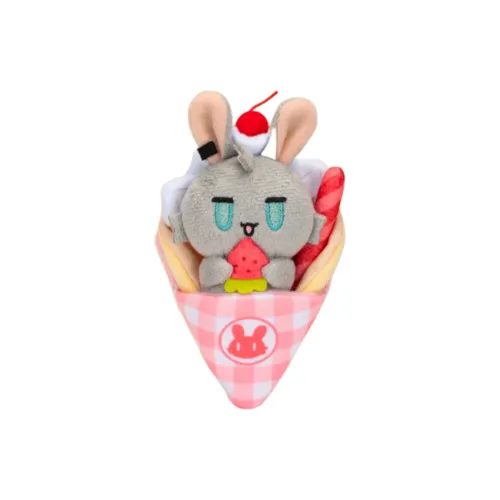 BANDAI Ичибан Куджи Аркнайтс Zhaolong Гора Кролик'S Чайная вечеринка Invitation Куклы Плюшевый Брелок 13 см Рекомендуемая высота