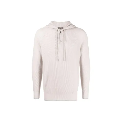 N.Peal Кашемир Свитер Мужской Бежевый