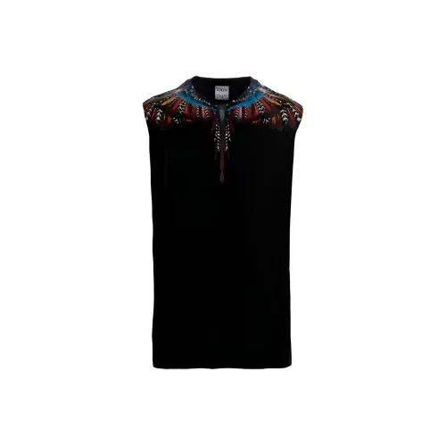 MARCELO BURLON Мужские черные майки