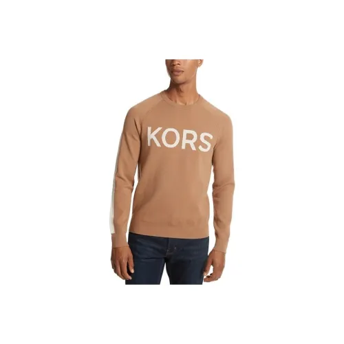 MICHAEL KORS CAMEL Мужские Свитера