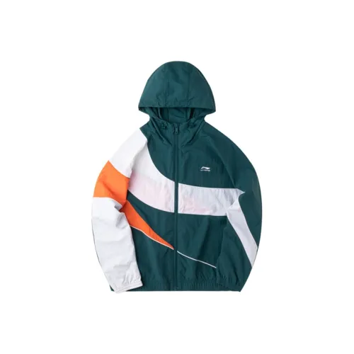 LINING Морской Синий Мужские Куртки