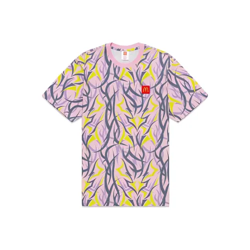 Clot X McDonald's Co Бренд Фиолетовый Унисекс Футболка