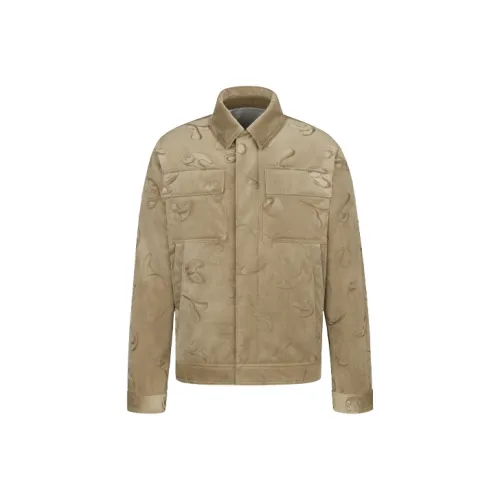 DIOR x Kenny Scharf Dior Quarterly New Products FW21 Куртки и пальто Мужской Бежевый