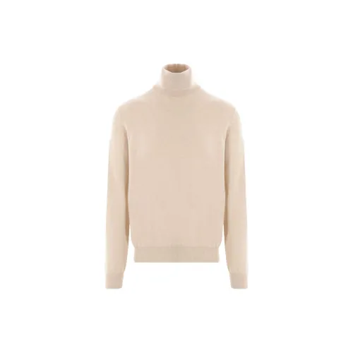 Loro Piana Бежевый Мужской Кашемировые Свитера