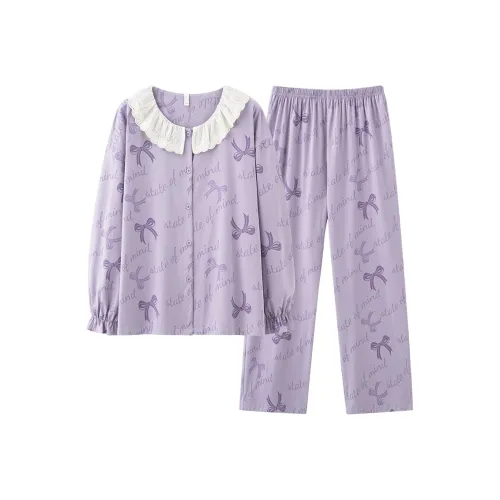 PBENO PD Пижамный комплект женский фиолетовый