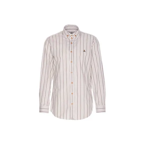 Vivienne Westwood Бежевые Мужские Рубашки