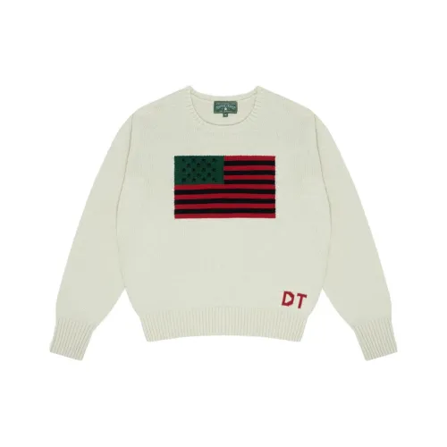 Свитеры унисекс Denim Tears Co-brand White