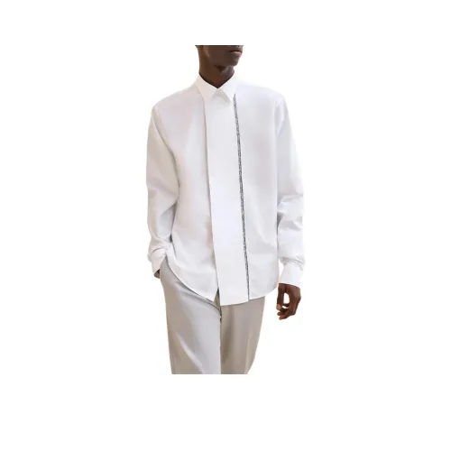 HERMES Белые Мужские Рубашки