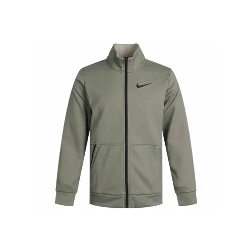 Nike Светло-армейский зеленый Мужские Куртки