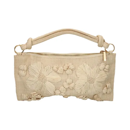 CULT GAIA Сумка из соломенной плетени Мини Женская Естественная