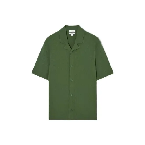 COS Темно-зеленый Мужской Трикотаж