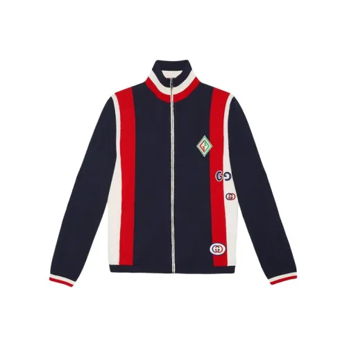 GUCCI Blue Men's Jackets GUCCI Синий Мужские Куртки