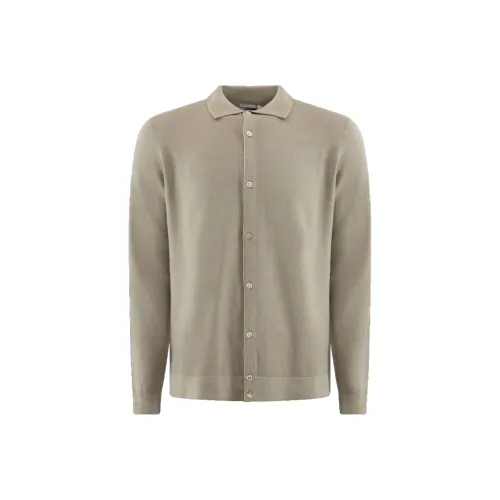 JACOB COHEN Бежевые Мужские Рубашки