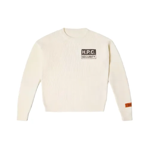 HERON PRESTON Белый Мужской Свитеры