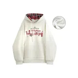 С капюшоном, вересковый серый, с флисовой подкладкой