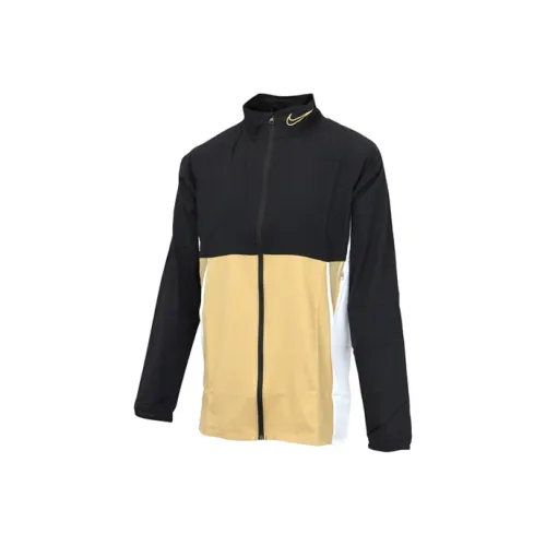 Nike Черный Золотой Мужские Куртки