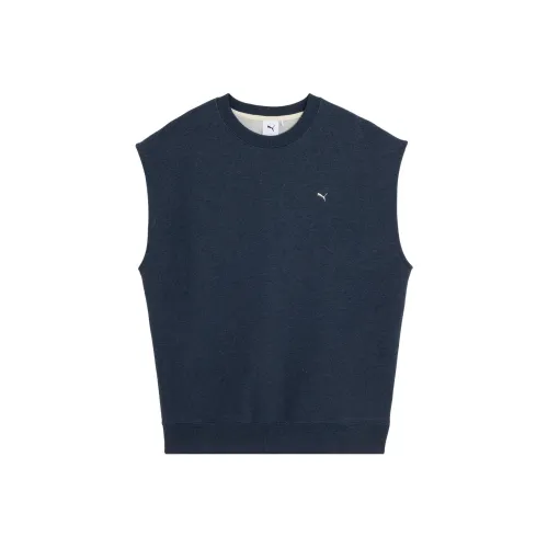 PUMA Navy Series SS24 Майка Унисекс Морской Синий